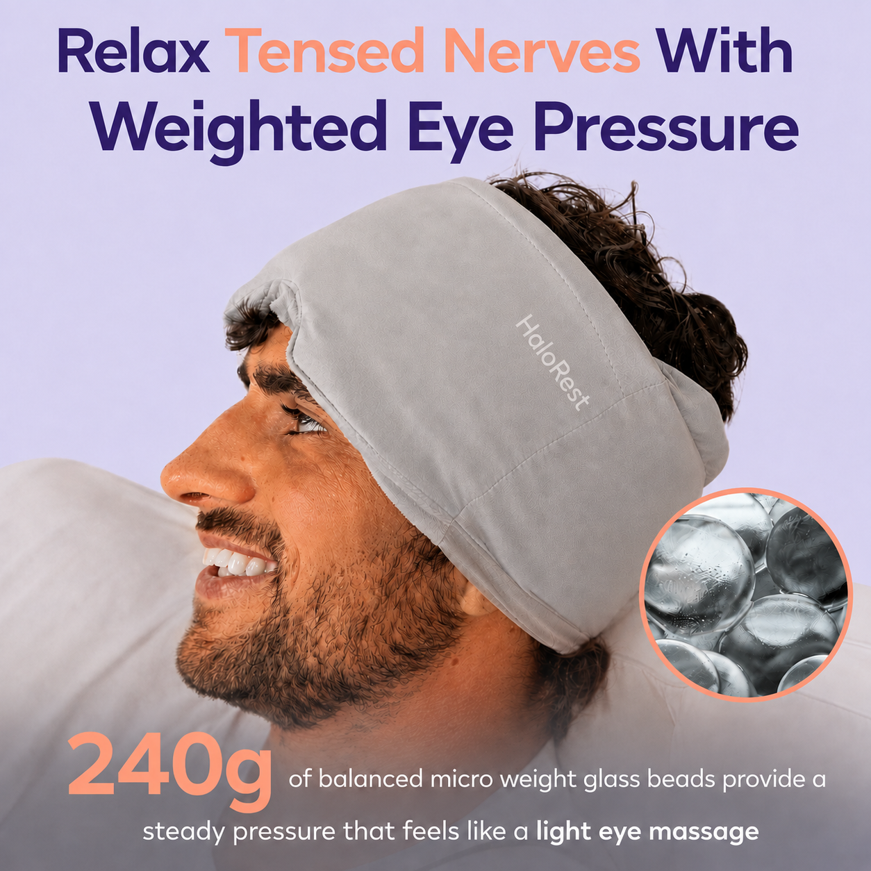 HaloRest™ Weighted Sleep Mask