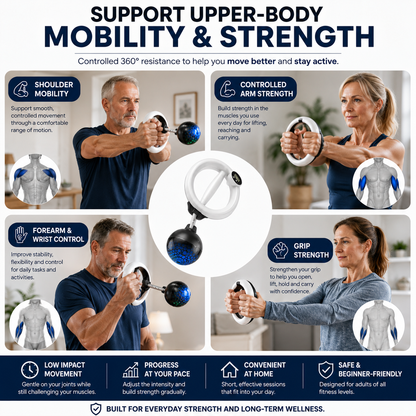 HaloFlex™ 360° Rotating Arm & Upper Body Trainer