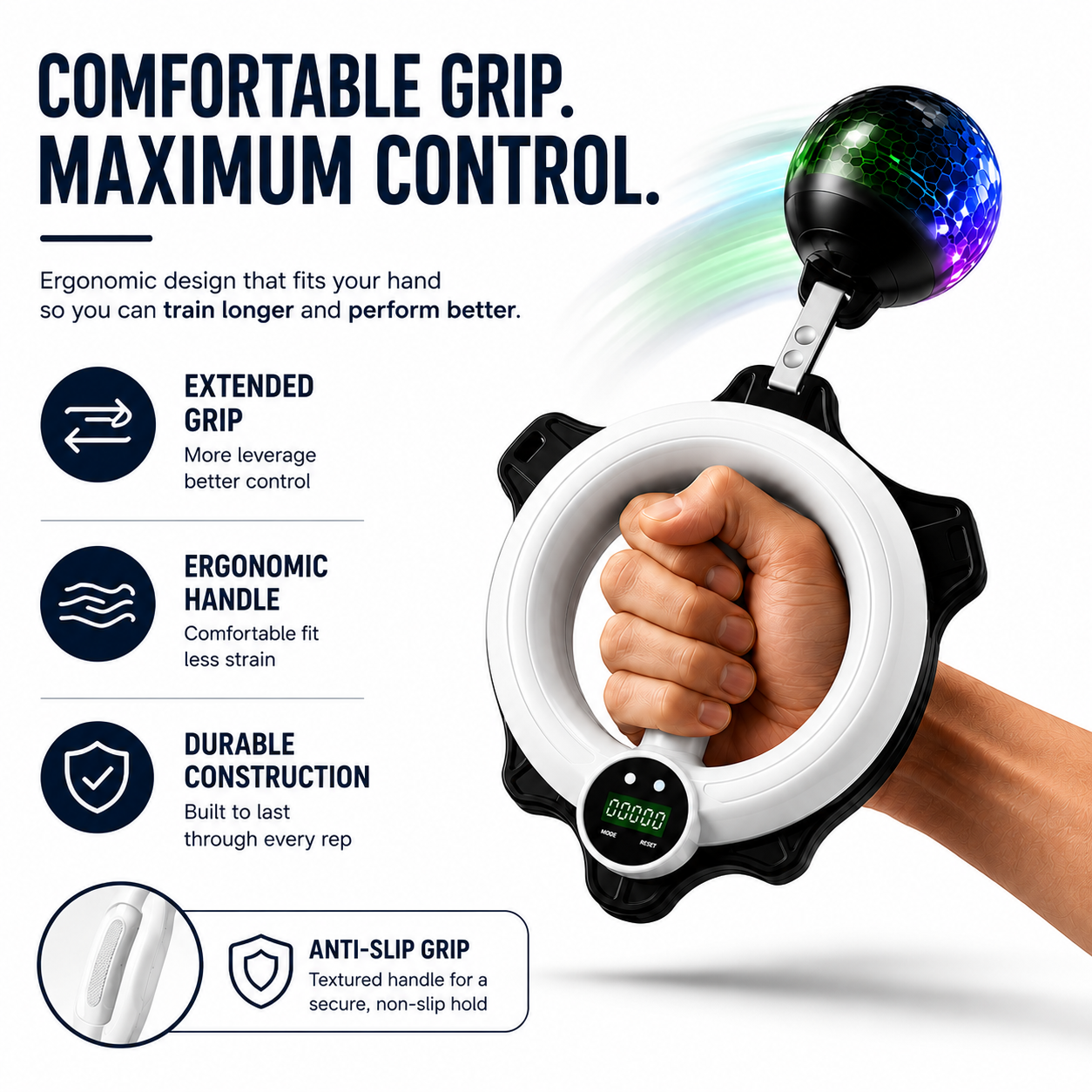 HaloFlex™ 360° Rotating Arm & Upper Body Trainer