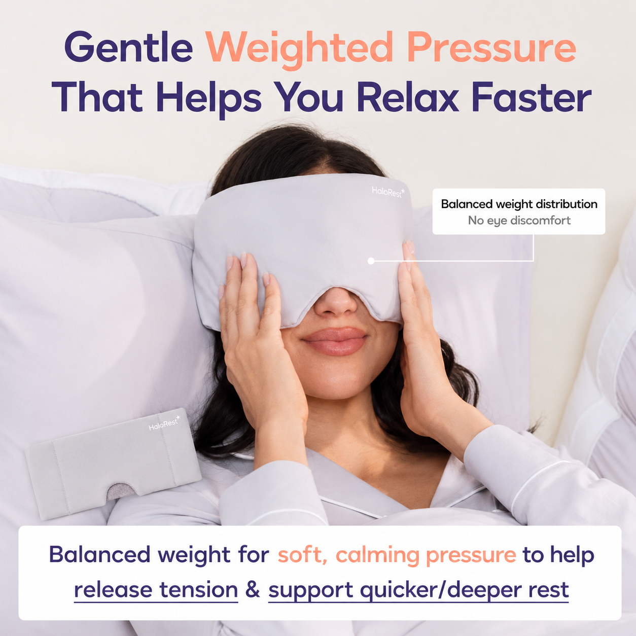 HaloRest™ Weighted Sleep Mask