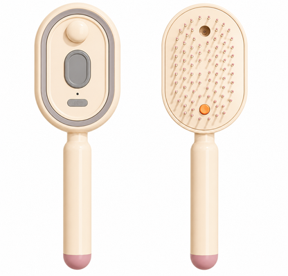 HaloBrush™ 3-in-1 Electric Spray Massage Comb: Detangle, Hydrate, and Scalp Massage
