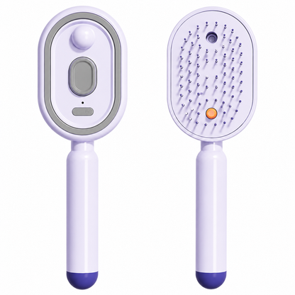 HaloBrush™ 3-in-1 Electric Spray Massage Comb: Detangle, Hydrate, and Scalp Massage