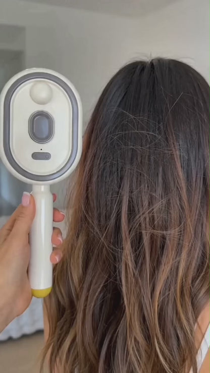 HaloBrush™ 3-in-1 Electric Spray Massage Comb: Detangle, Hydrate, and Scalp Massage